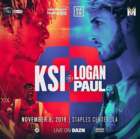 KSI vs. Logan Paul II (2019) .